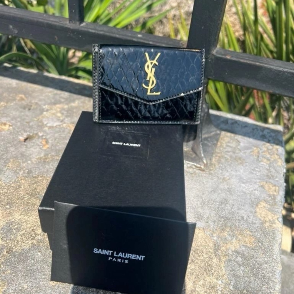 YSL Card Case New In Box - Picture 2 of 6